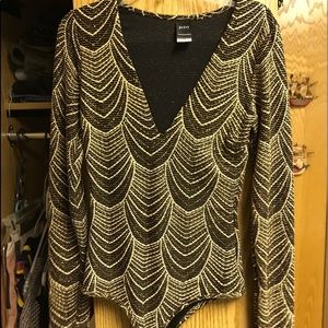 Good glittery bodysuit